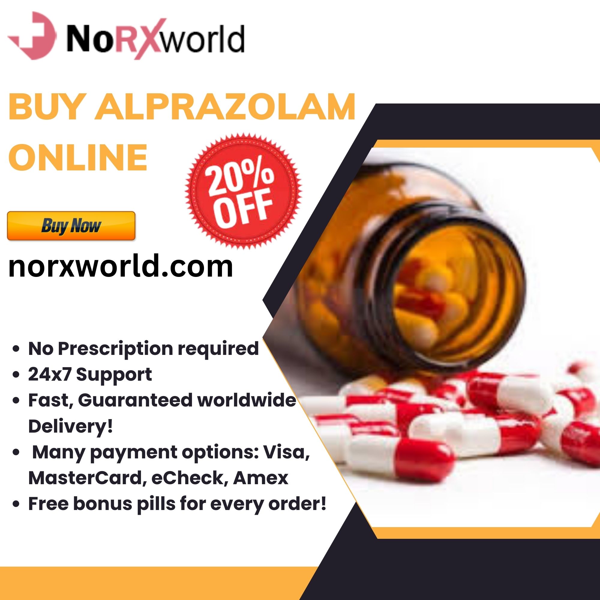 Buy Alprazolam Online with no prescription 