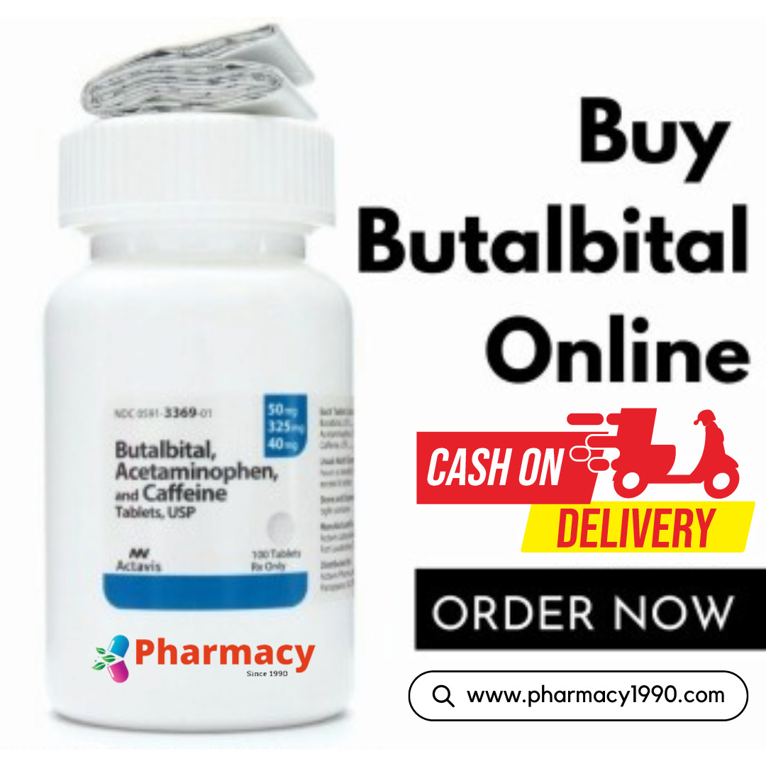 Best Place to Buy Butalbital Online | COD | Pharmacy1990 