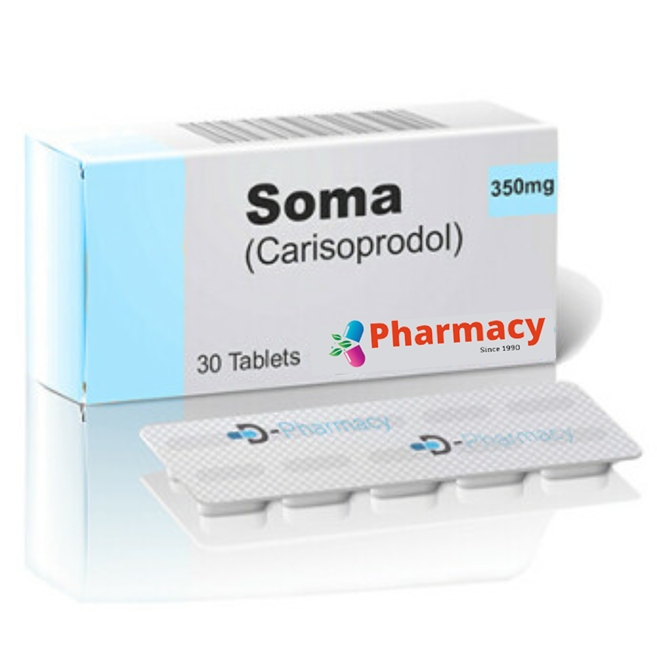 Order Soma 350mg Online Overnight | Carisoprodol | Pharmacy1990
